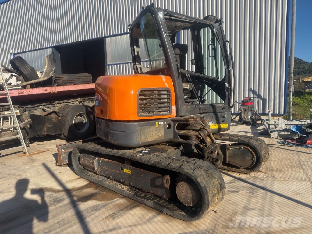 Doosan DX 63-3 *ACCIDENTE*DAMAGED*UNFALL* Mini bageri <7t