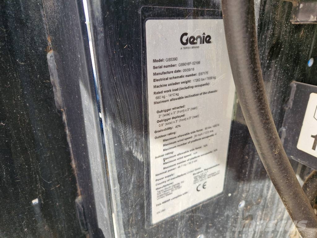 Genie GS 5390 RZ150 Žirkliniai keltuvai