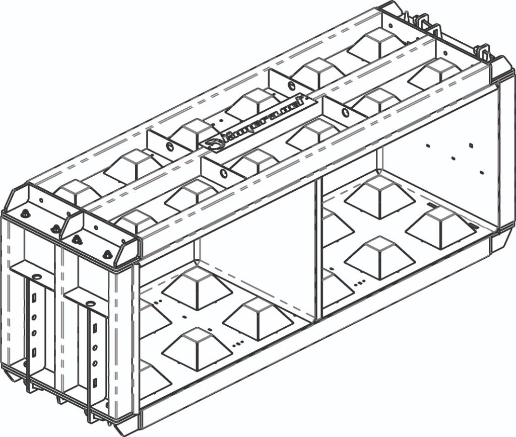 BETONstation Kimera Betonblockform L1866 Betonbloc Priedai