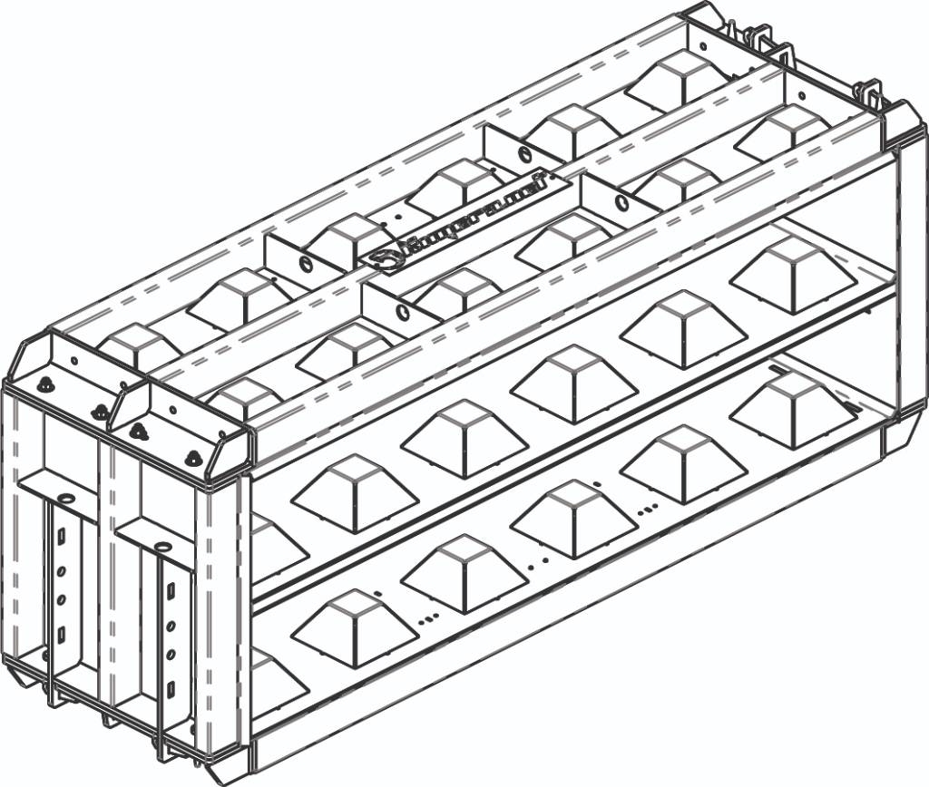 BETONstation Kimera Betonblockform L1866 Betonbloc Priedai