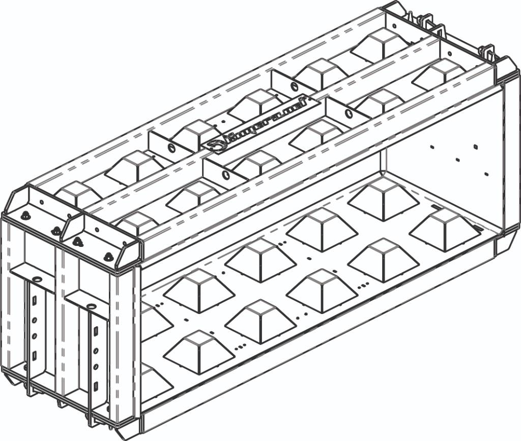 BETONstation Kimera Betonblockform L1866 Betonbloc Priedai