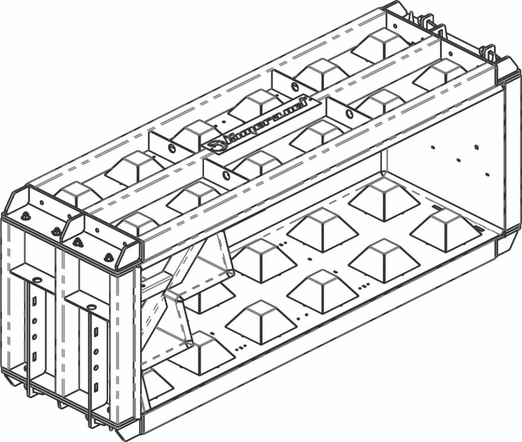BETONstation Kimera Betonblockform L1866 Betonbloc Priedai