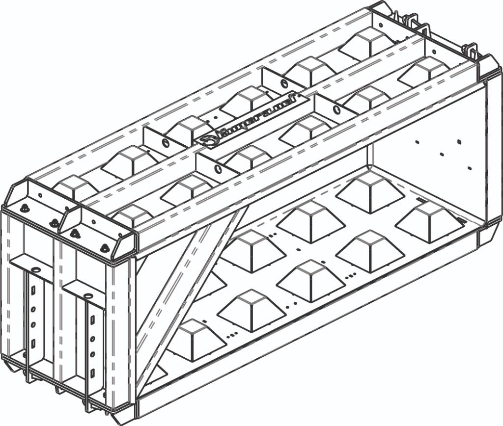 BETONstation Kimera Betonblockform L1866 Betonbloc Priedai