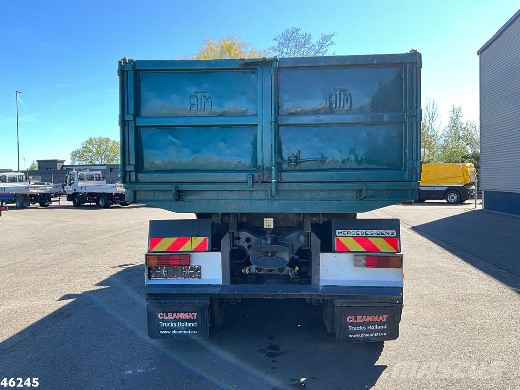 Mercedes-Benz 2638 AK V8 6x6 Manual Full steel suspension Meille Camion benne