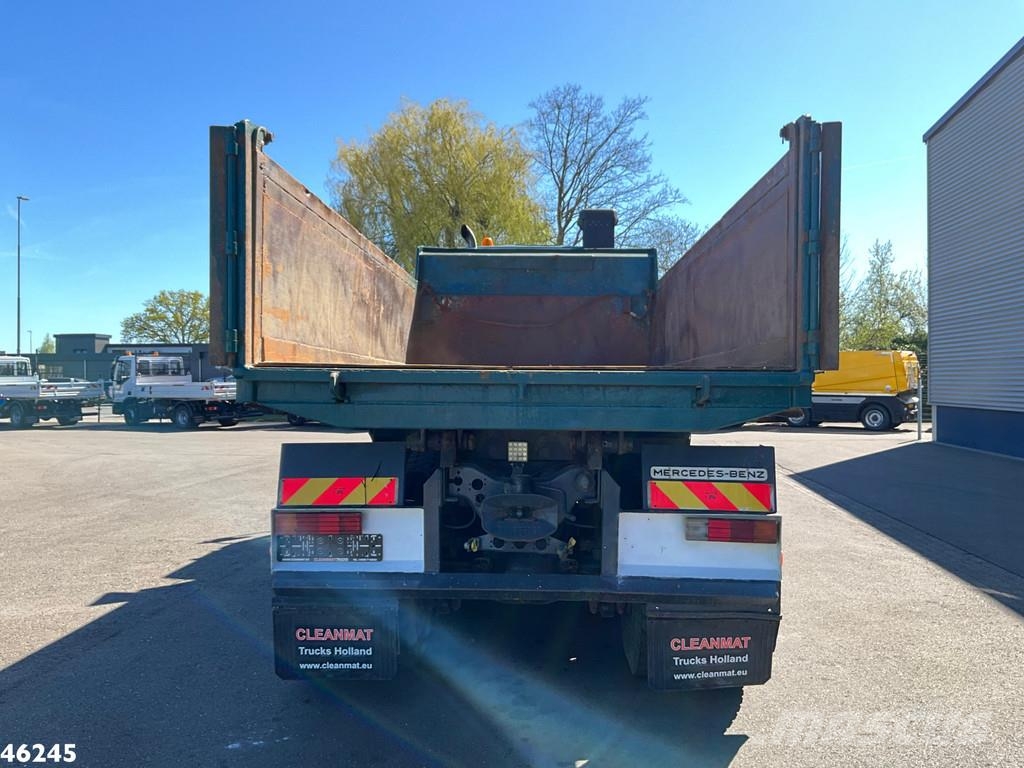 Mercedes-Benz 2638 AK V8 6x6 Manual Full steel suspension Meille Camion benne