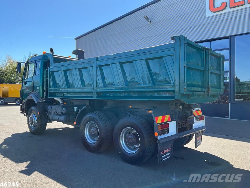 Mercedes-Benz 2638 AK V8 6x6 Manual Full steel suspension Meille Camion benne