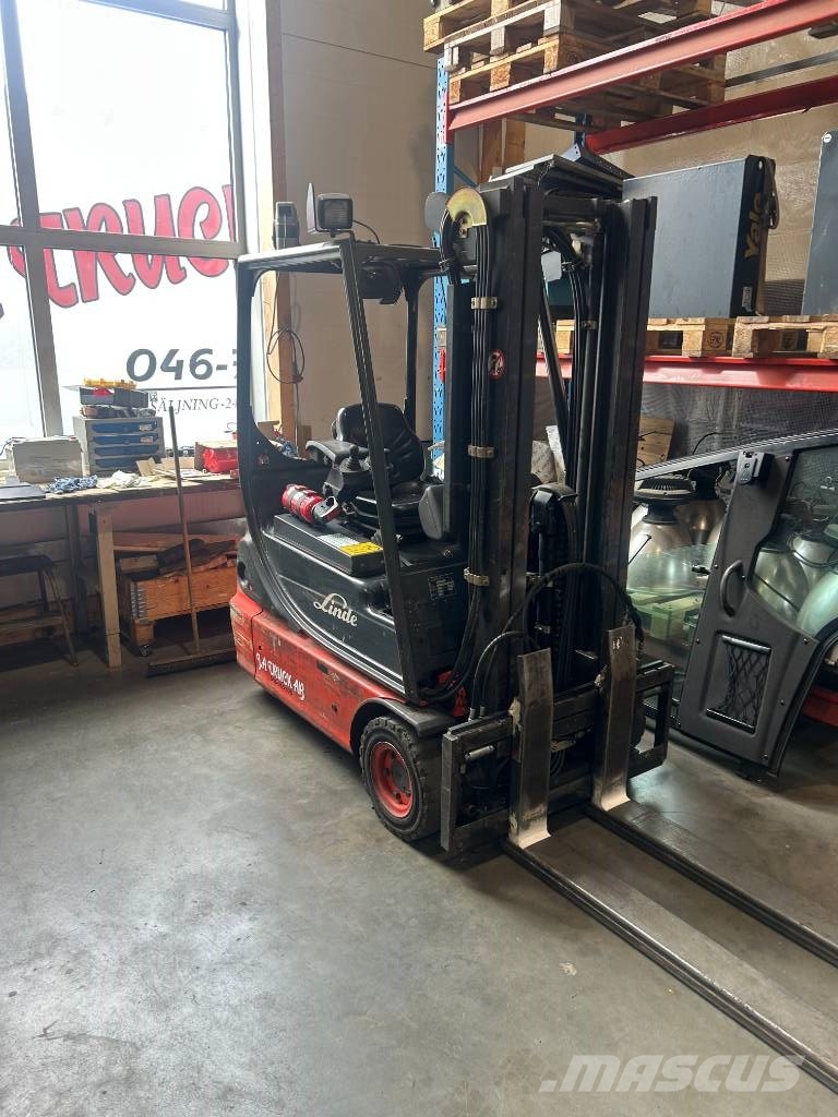 Linde E 16 C-02. Motviktstruck el Elektriske trucker