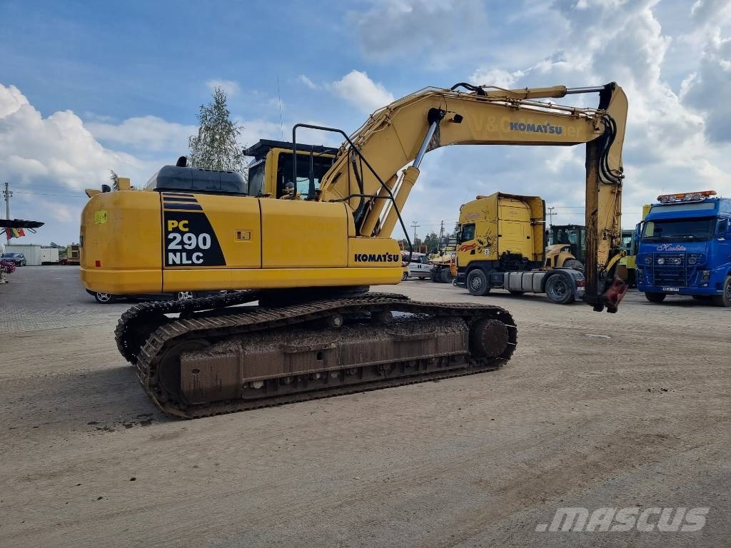 Komatsu PC 290 LC-8 حفارات زحافة