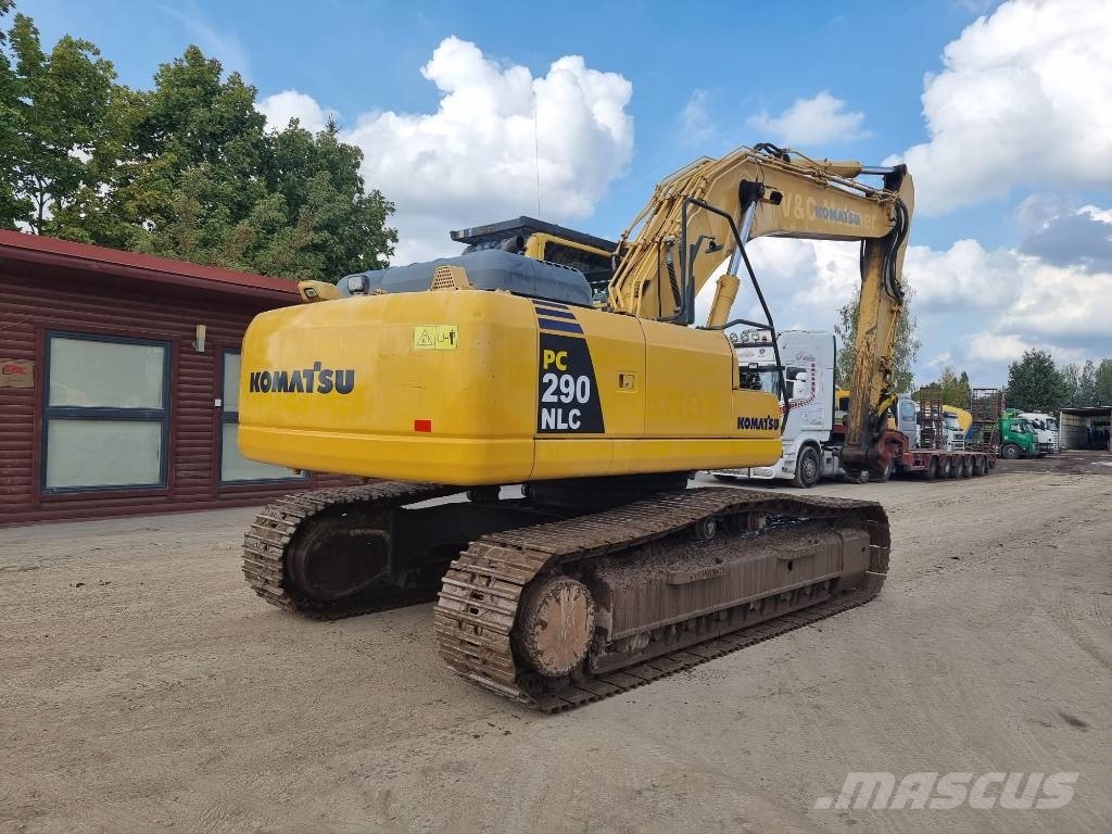 Komatsu PC 290 LC-8 حفارات زحافة