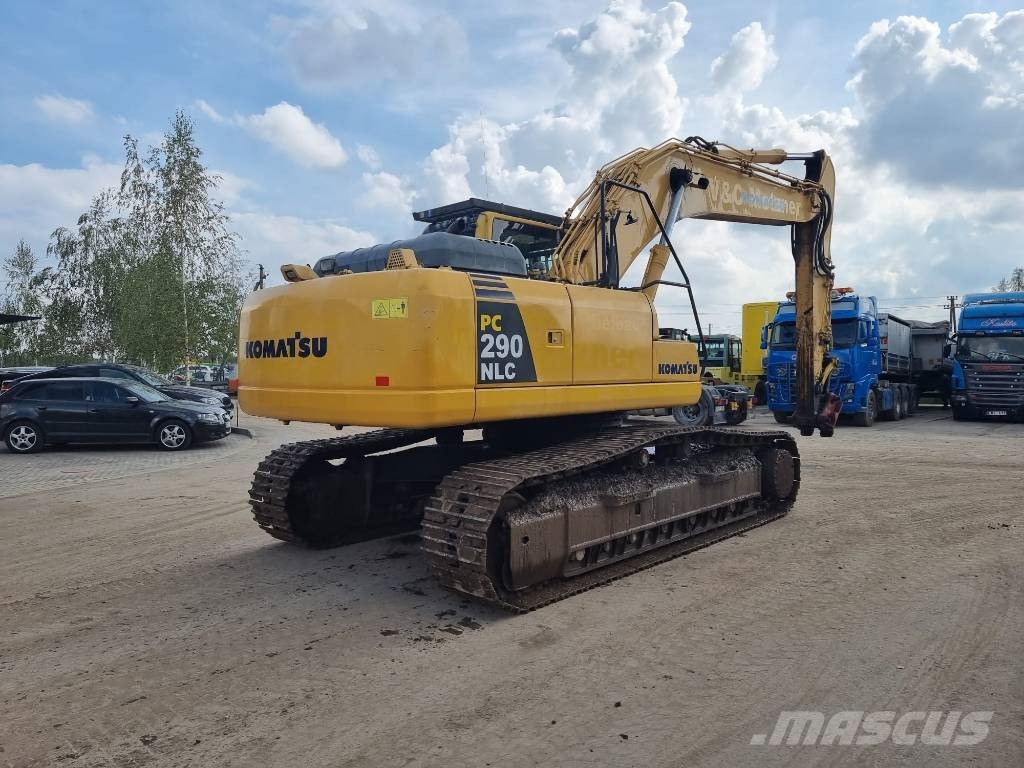 Komatsu PC 290 LC-8 حفارات زحافة