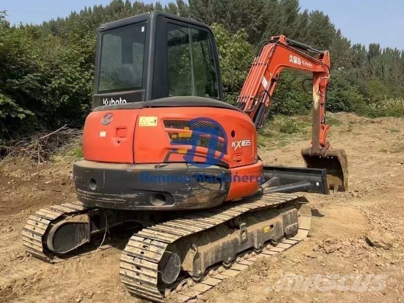 Kubota KX165 소형 굴삭기 7톤 미만