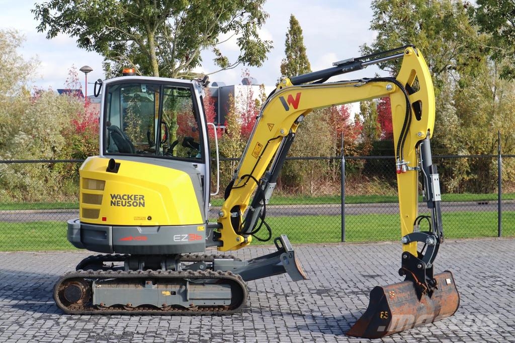 Wacker Neuson EZ36 | VDS | 3X BUCKET | LOW HOURS! | QUICK COUPLE Mini excavators < 7t (Mini diggers)