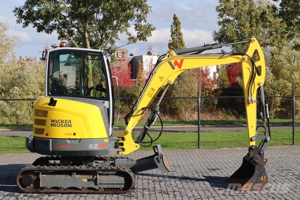 Wacker Neuson EZ36 | VDS | 3X BUCKET | LOW HOURS! | QUICK COUPLE Mini excavators < 7t (Mini diggers)