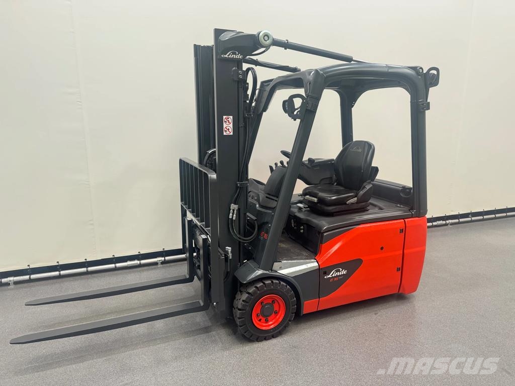 Linde E16-02 NIEUWE ACCU شاحنات ذات رافعات شوكية تعمل بالكهرباء