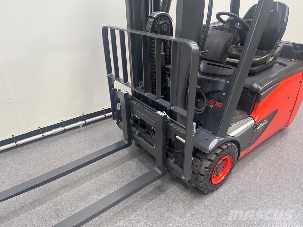 Linde E16-02 NIEUWE ACCU شاحنات ذات رافعات شوكية تعمل بالكهرباء