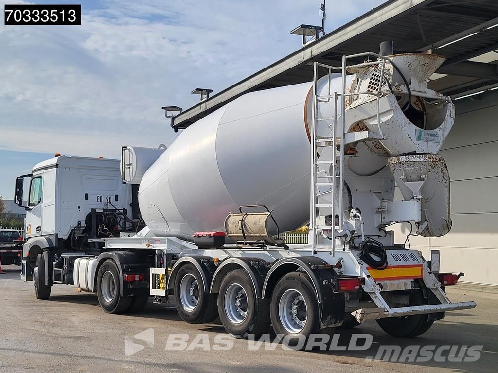 Mercedes-Benz Actros 1845 4X2 Concrete BPW 12m3 Retarder Hydraul Tegljači