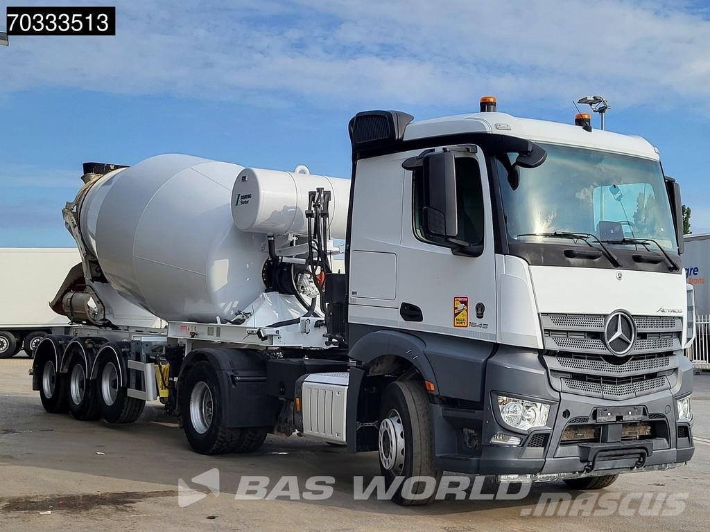 Mercedes-Benz Actros 1845 4X2 Concrete BPW 12m3 Retarder Hydraul وحدات الجر