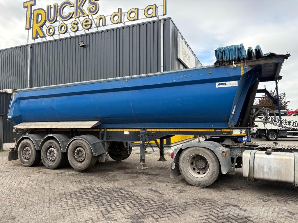 MOL - + 3X SAF AXLE + LIFT AXLE + STEERING AXLE + TIPP Semi Reboques Basculantes