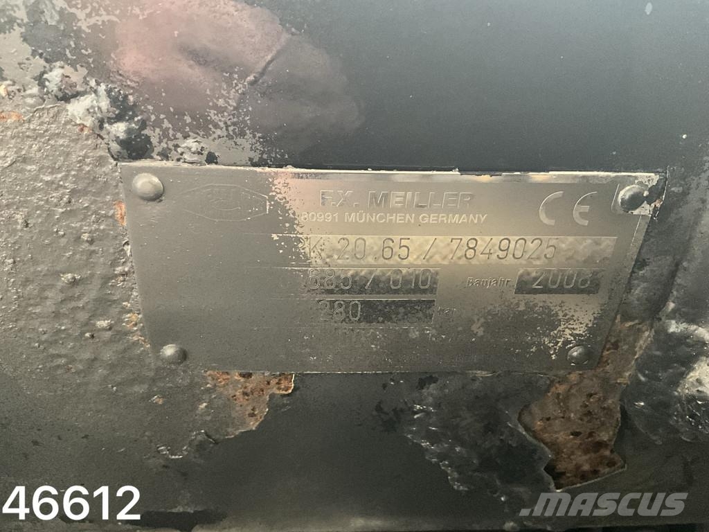 MAN TGS 26.400 Euro 5 Meiller 20 Ton haakarmsysteem Kotalni prekucni tovornjaki