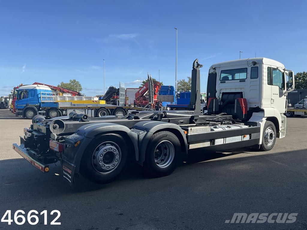 MAN TGS 26.400 Euro 5 Meiller 20 Ton haakarmsysteem Kotalni prekucni tovornjaki