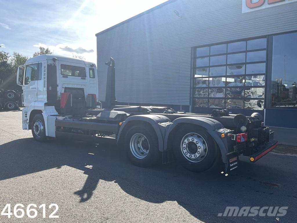 MAN TGS 26.400 Euro 5 Meiller 20 Ton haakarmsysteem Kotalni prekucni tovornjaki