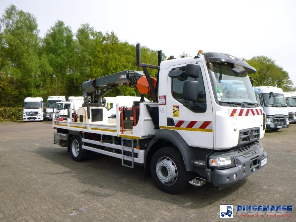 Renault D 240 DTI 4x2 + Risa G2T drilling installation Overfladeboreudstyr / Borerigge