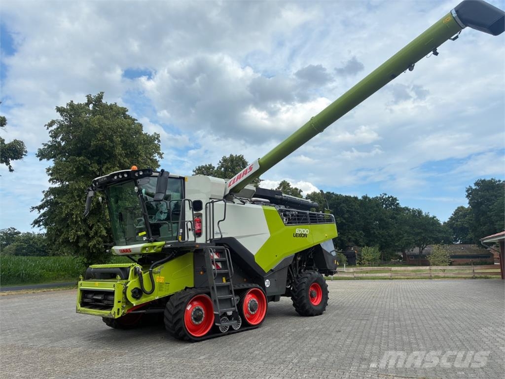 CLAAS Lexion 6700 TT inkl Vario 930 Kombajni