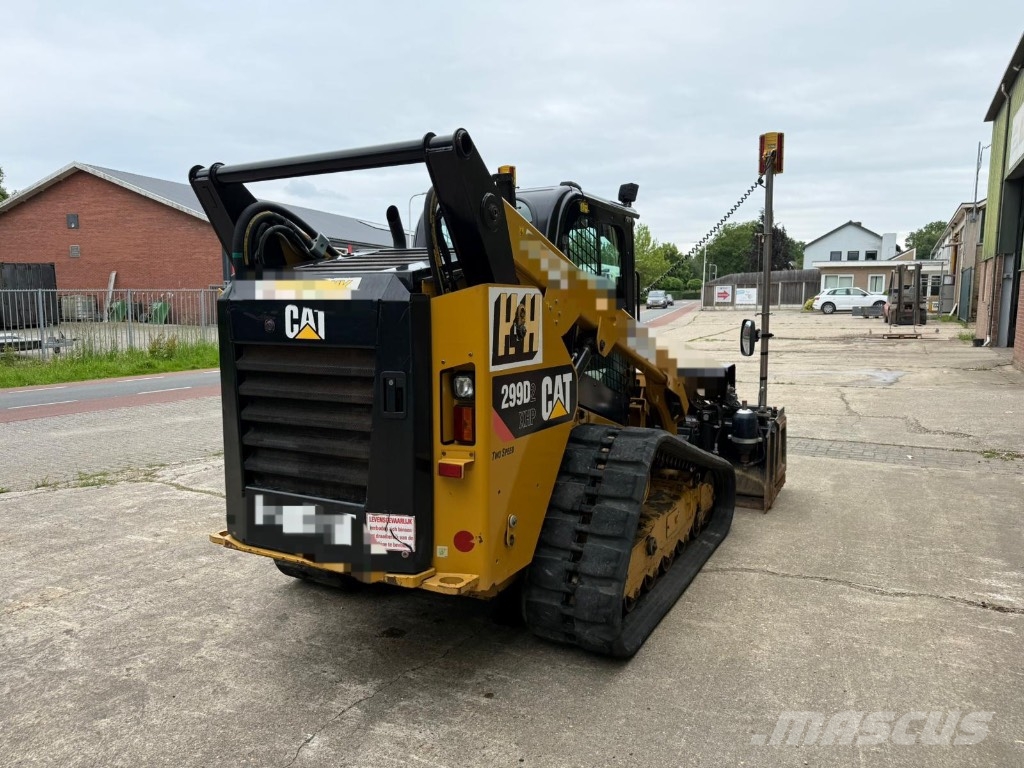 CAT 299D2XHP Lader MIT PB2200 Planiereinrichtung/Laser لوادر انزلاقية التوجيه