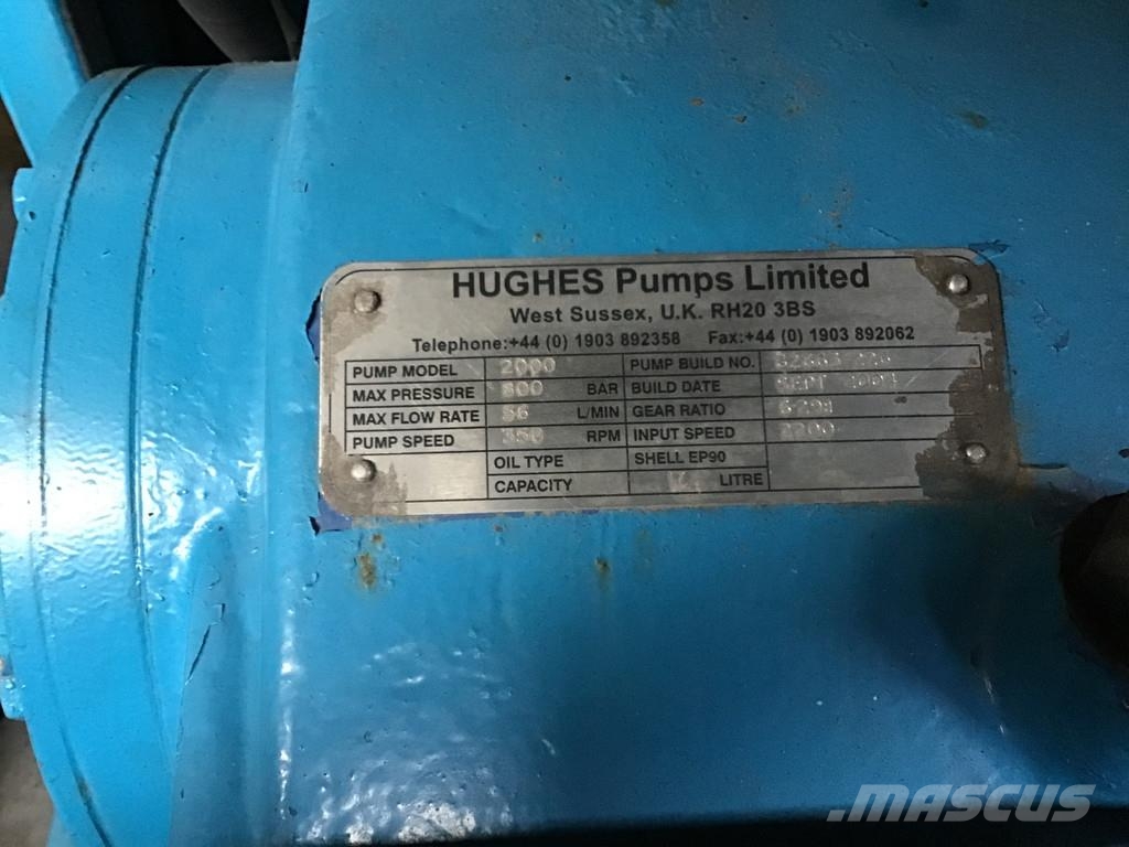 Perkins 1006-6 POMP 800 BAR USED مضخات المياه