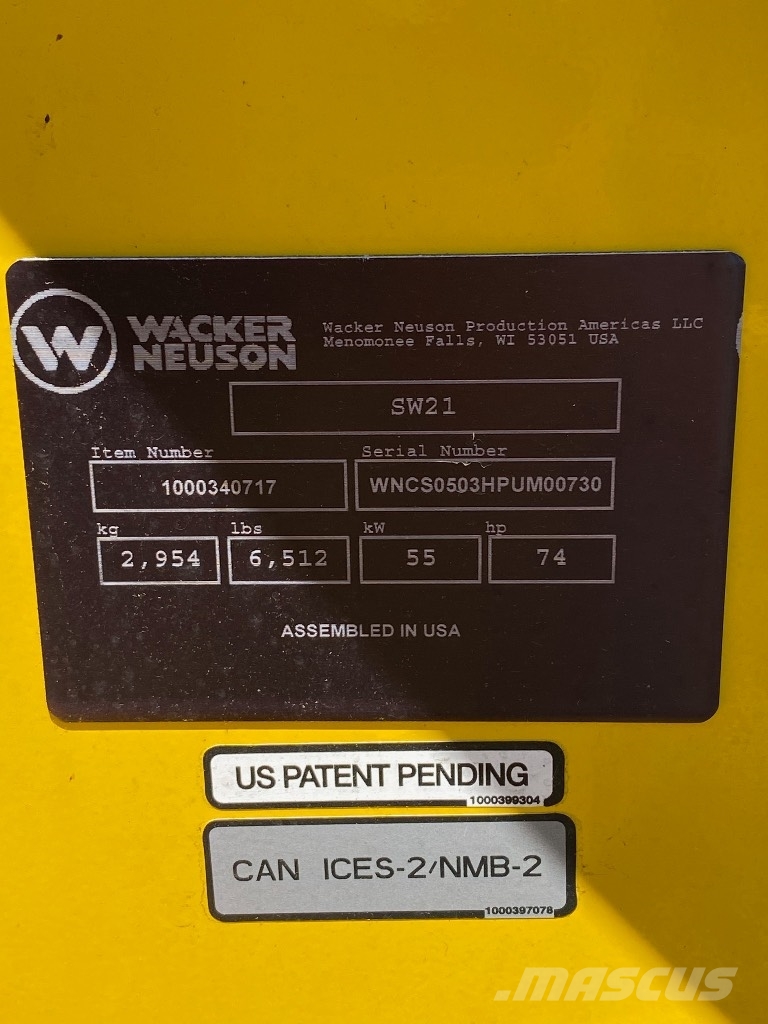 Wacker Neuson SW21 Kompaktlastare