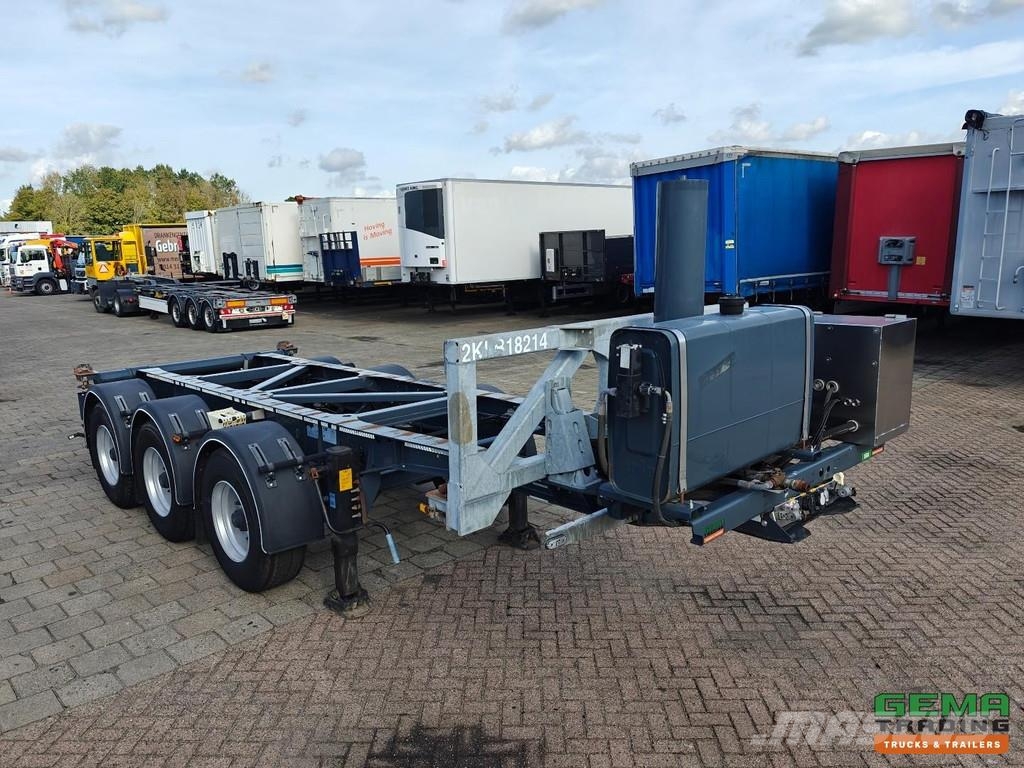 LAG O-3-CC 20FT Tipping Chassis - Electric and Hydraul Semirremolques portacontenedores