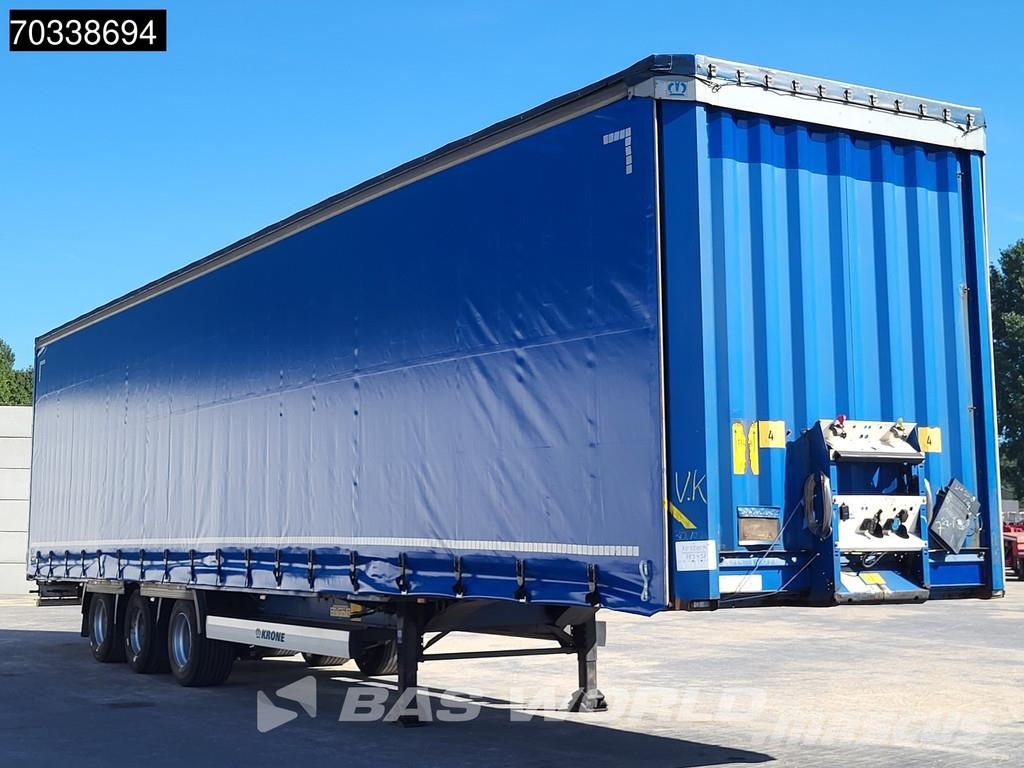 Krone SD Sliding Roof Tents puspiekabes