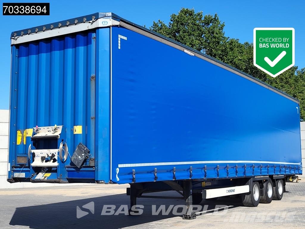 Krone SD Sliding Roof Tents puspiekabes