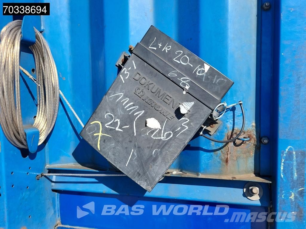 Krone SD Sliding Roof Tents puspiekabes