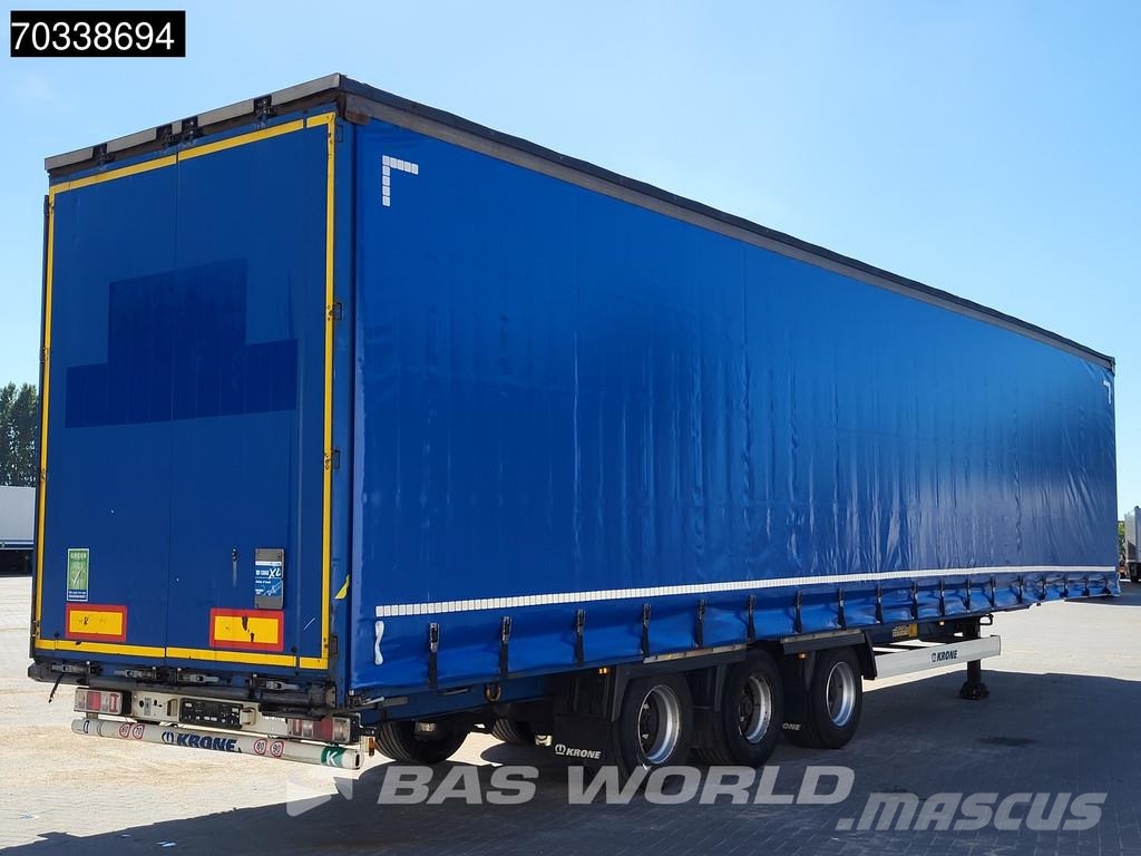Krone SD Sliding Roof Tents puspiekabes