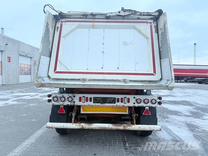 Kel-Berg Tipper / Alukastenmulde Kipper 37 m3 Semi-reboques basculantes