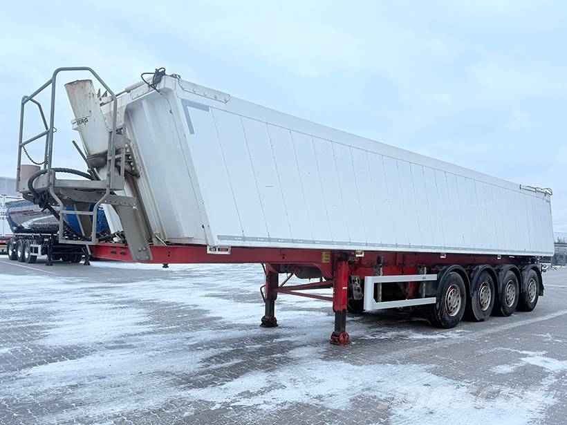 Kel-Berg Tipper / Alukastenmulde Kipper 37 m3 Semi-reboques basculantes