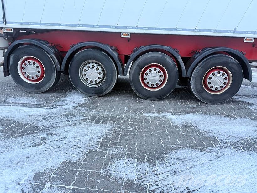 Kel-Berg Tipper / Alukastenmulde Kipper 37 m3 Semi-reboques basculantes