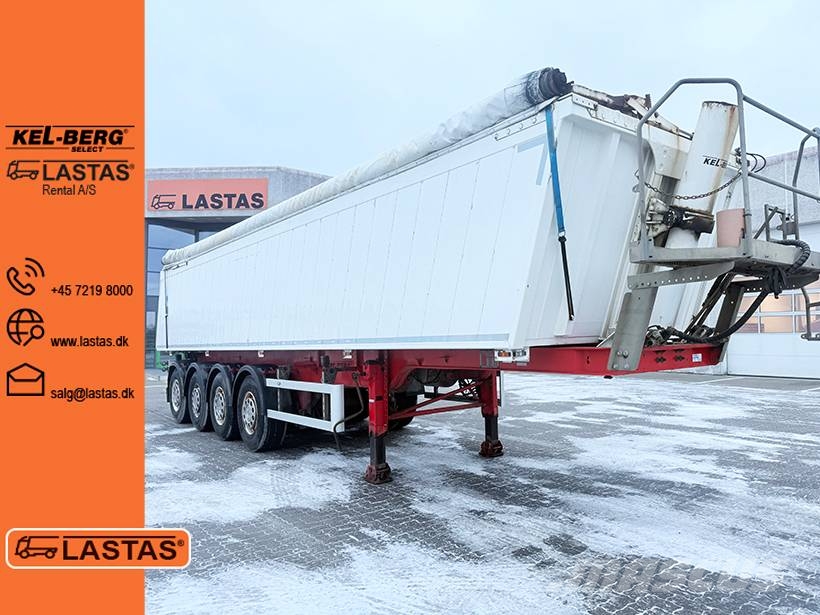 Kel-Berg Tipper / Alukastenmulde Kipper 37 m3 Semi-reboques basculantes