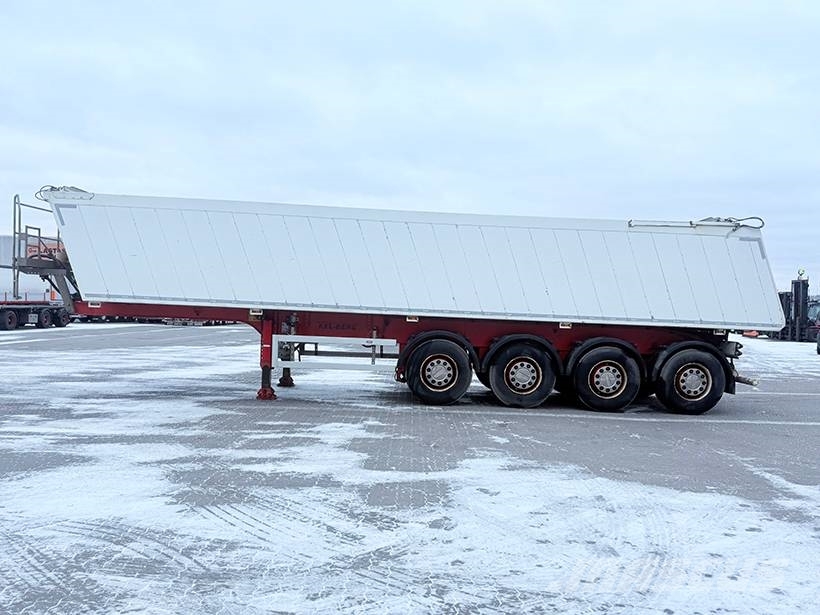 Kel-Berg Tipper / Alukastenmulde Kipper 37 m3 Semi-reboques basculantes