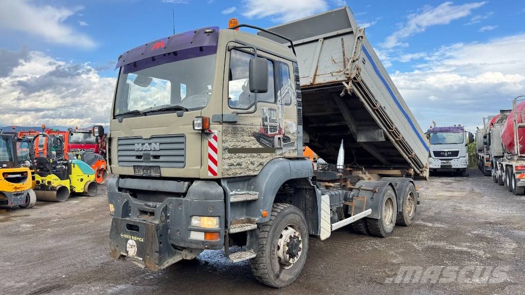 MAN 18.363 FALK 6X4/4 TIPPER - LIFTING AXLE - CARDAN Kiper tovornjaki