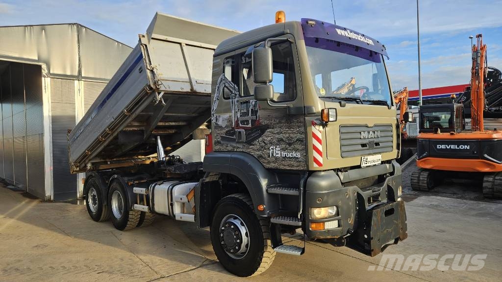 MAN 18.363 FALK 6X4/4 TIPPER - LIFTING AXLE - CARDAN Kipper