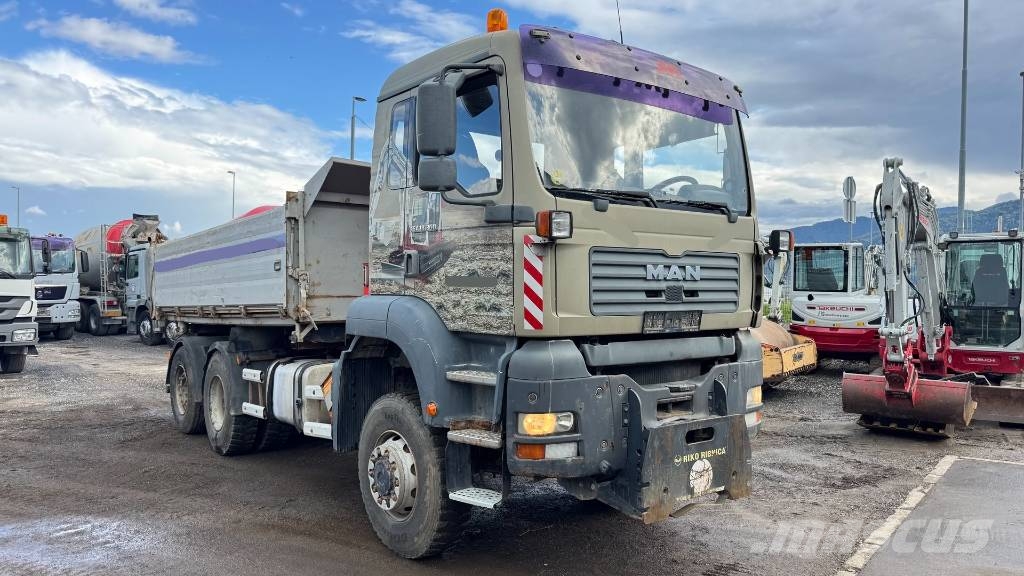 MAN 18.363 FALK 6X4/4 TIPPER - LIFTING AXLE - CARDAN Kiper tovornjaki