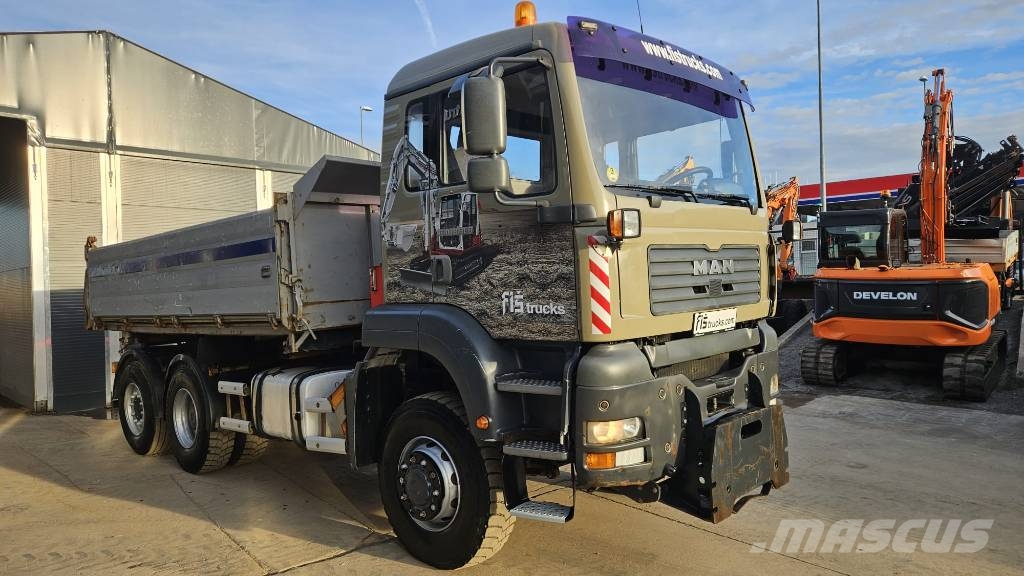 MAN 18.363 FALK 6X4/4 TIPPER - LIFTING AXLE - CARDAN Kipper