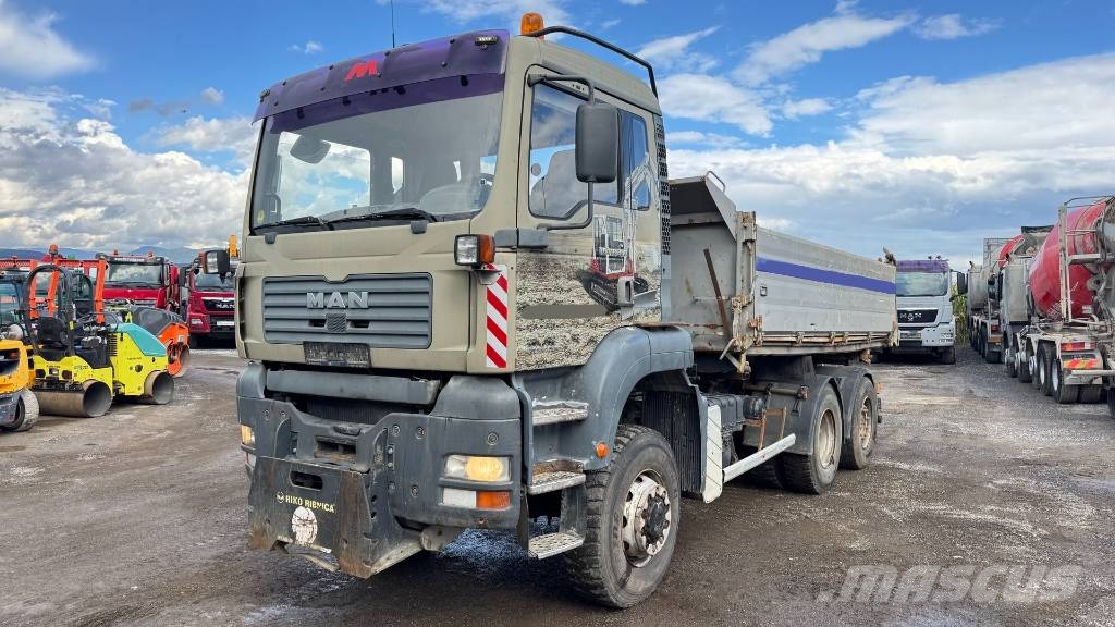 MAN 18.363 FALK 6X4/4 TIPPER - LIFTING AXLE - CARDAN Kiper tovornjaki