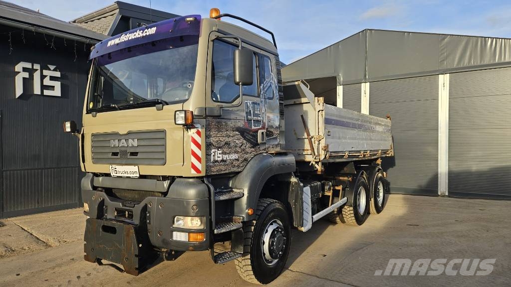 MAN 18.363 FALK 6X4/4 TIPPER - LIFTING AXLE - CARDAN Kipper
