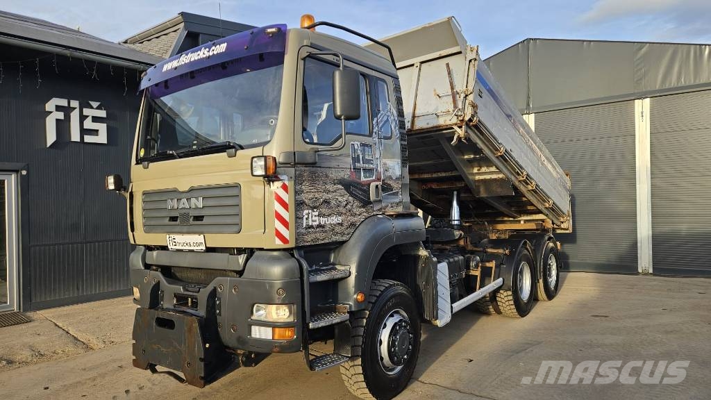 MAN 18.363 FALK 6X4/4 TIPPER - LIFTING AXLE - CARDAN Kipper