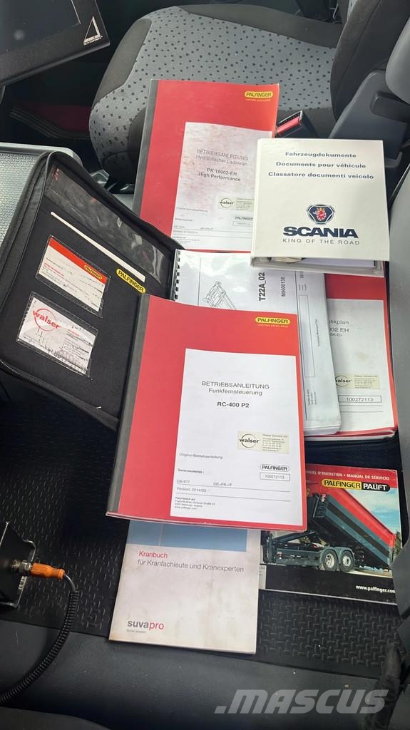 Scania G410 8x4 Haaksysteem / kraan Euro 6 Retarder Abrollkipper