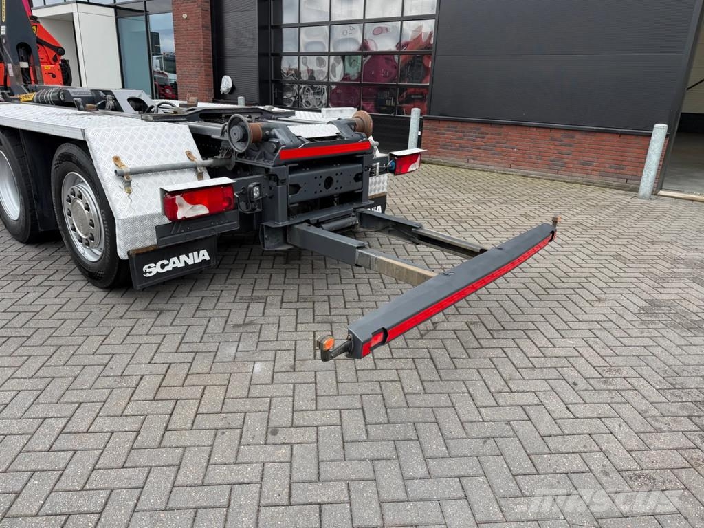 Scania G410 8x4 Haaksysteem / kraan Euro 6 Retarder Abrollkipper
