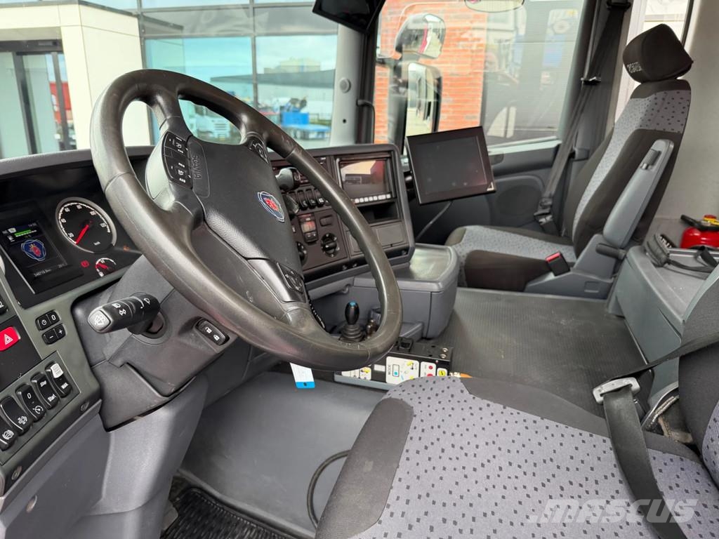 Scania G410 8x4 Haaksysteem / kraan Euro 6 Retarder Abrollkipper